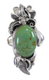 Sterling Silver Turquoise Southwest Flower Ring Size 5 YX73701